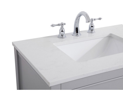 Elegant Bathroom Vanity - Gray (VF19030GR)