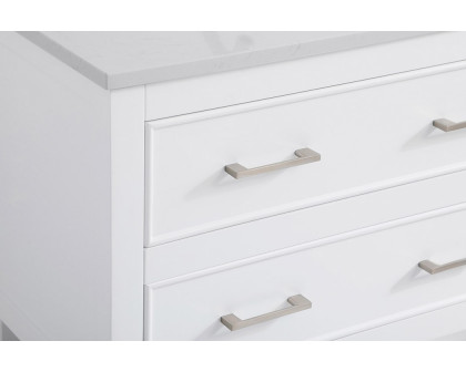 Elegant Bathroom Vanity - White (VF19030WH-BS)