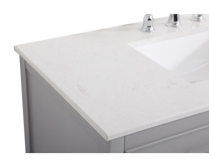 Elegant Bathroom Vanity - Gray (VF19042GR)