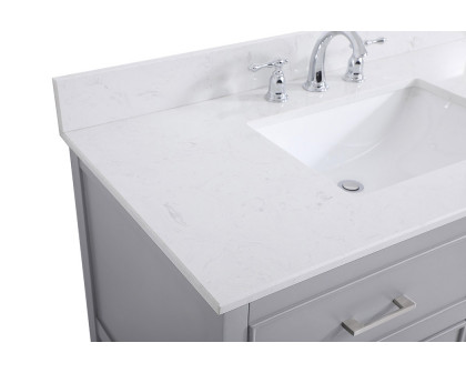 Elegant Bathroom Vanity - Gray (VF19042GR-BS)