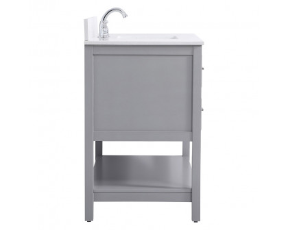 Elegant Bathroom Vanity - Gray (VF19042GR-BS)