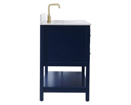 Elegant Bathroom Vanity - Blue (VF19048BL-BS)