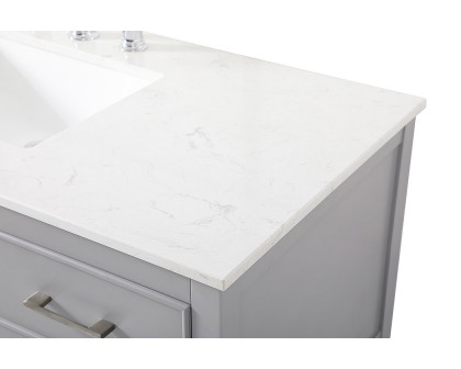 Elegant Bathroom Vanity - Gray (VF19048GR)