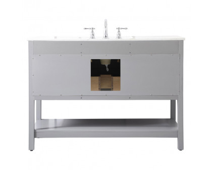 Elegant Bathroom Vanity - Gray (VF19048GR)