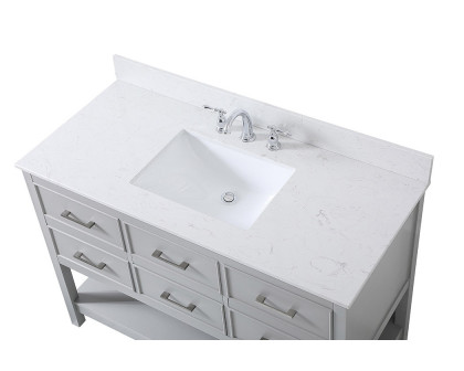 Elegant Bathroom Vanity - Gray (VF19048GR-BS)