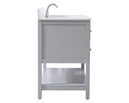 Elegant Bathroom Vanity - Gray (VF19048GR-BS)