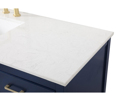 Elegant Bathroom Vanity - Blue (VF19060BL)