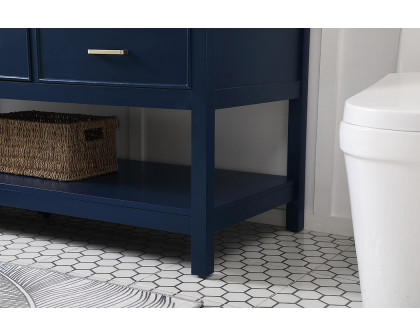 Elegant Bathroom Vanity - Blue (VF19060BL)