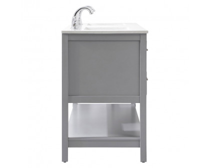 Elegant Bathroom Vanity - Gray (VF19060DGR)