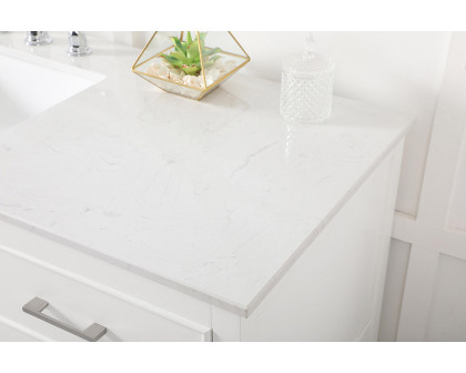 Elegant Bathroom Vanity - White (VF19060WH)