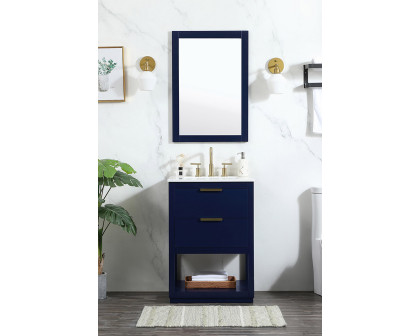 Elegant Bathroom Vanity - Blue (VF19224BL)