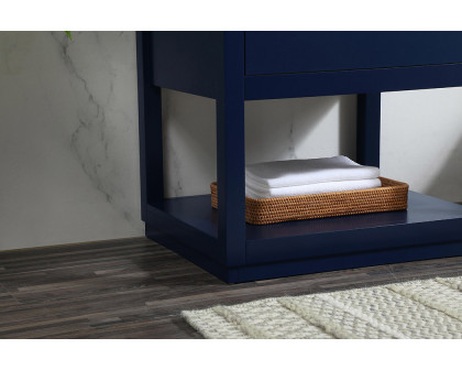 Elegant Bathroom Vanity - Blue (VF19224BL)