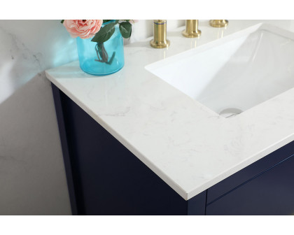 Elegant Bathroom Vanity - Blue (VF19230BL)