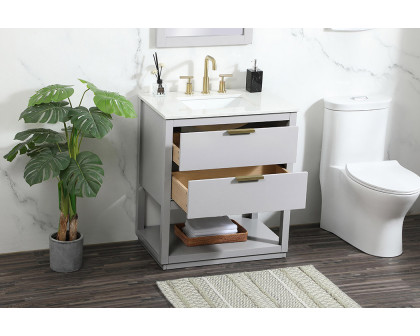 Elegant Bathroom Vanity - Gray (VF19230GR)