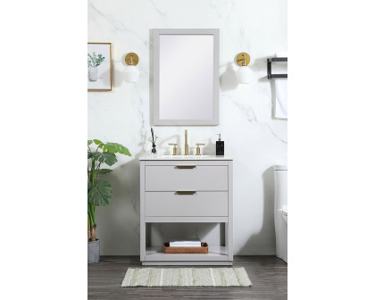 Elegant Bathroom Vanity - Gray (VF19230GR)