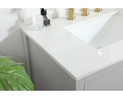 Elegant Bathroom Vanity - Gray (VF19230GR)