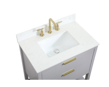 Elegant Bathroom Vanity - Gray (VF19230GR-BS)