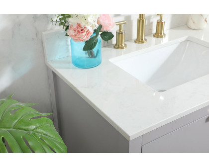 Elegant Bathroom Vanity - Gray (VF19230GR-BS)