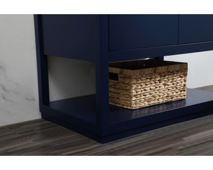 Elegant Bathroom Vanity - Blue (VF19236BL)