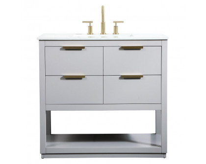 Elegant - Bathroom Vanity (PNT-VF19236)