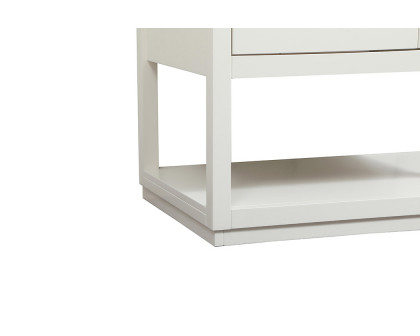 Elegant Bathroom Vanity - White (VF19236WH)