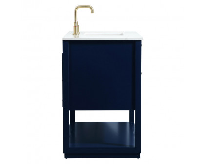 Elegant Bathroom Vanity - Blue (VF19242BL)