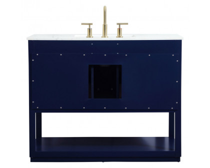 Elegant Bathroom Vanity - Blue (VF19242BL)