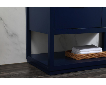 Elegant Bathroom Vanity - Blue (VF19242BL)