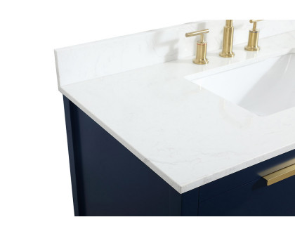 Elegant Bathroom Vanity - Blue (VF19242BL-BS)