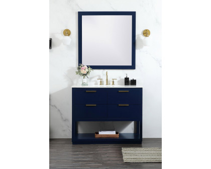 Elegant Bathroom Vanity - Blue (VF19242BL-BS)