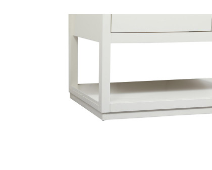 Elegant Bathroom Vanity - White (VF19242WH)