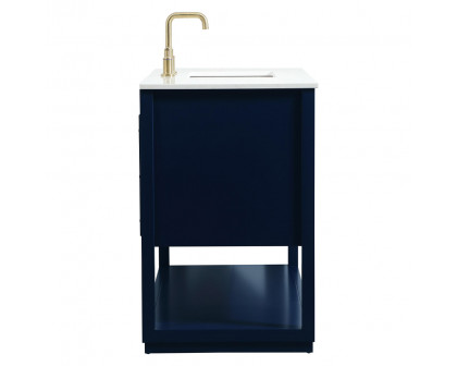 Elegant Bathroom Vanity - Blue (VF19248BL)