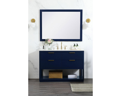 Elegant Bathroom Vanity - Blue (VF19248BL)