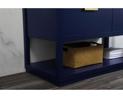 Elegant Bathroom Vanity - Blue (VF19248BL)