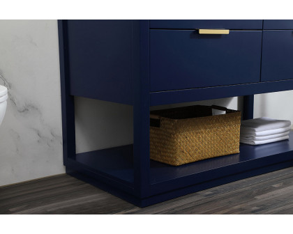 Elegant Bathroom Vanity - Blue (VF19248BL-BS)