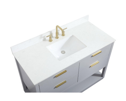 Elegant Bathroom Vanity - Gray (VF19248GR-BS)