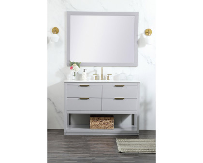 Elegant Bathroom Vanity - Gray (VF19248GR-BS)