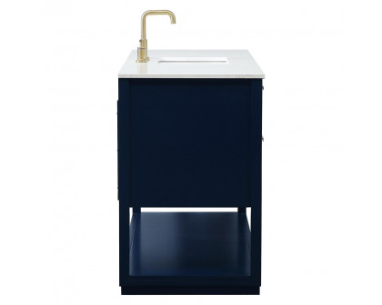 Elegant Bathroom Vanity - Blue (VF19260BL)