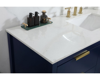 Elegant Bathroom Vanity - Blue (VF19260BL)