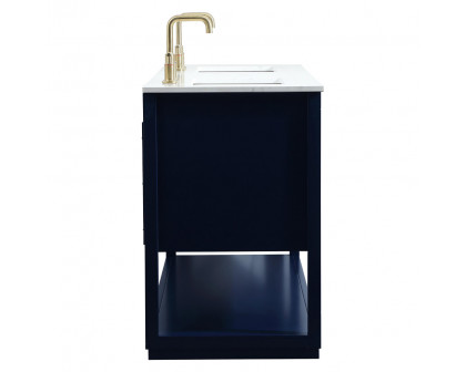 Elegant Bathroom Vanity - Blue (VF19260DBL)