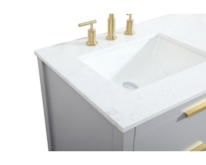 Elegant Bathroom Vanity - Gray (VF19260DGR)