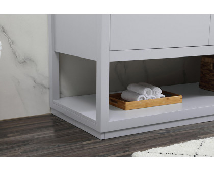 Elegant Bathroom Vanity - Gray (VF19260DGR)