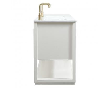 Elegant Bathroom Vanity - White (VF19260DWH)