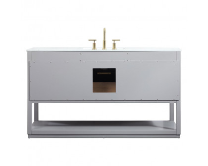 Elegant Bathroom Vanity - Gray (VF19260GR)