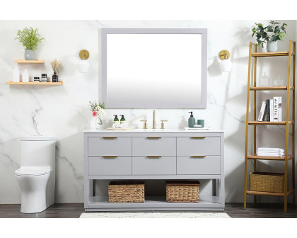 Elegant Bathroom Vanity - Gray (VF19260GR)