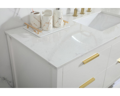 Elegant Bathroom Vanity - White (VF19260WH)