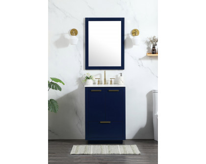 Elegant Bathroom Vanity - Blue (VF19424BL)