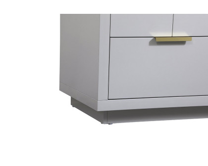 Elegant Bathroom Vanity - Gray (VF19424GR)