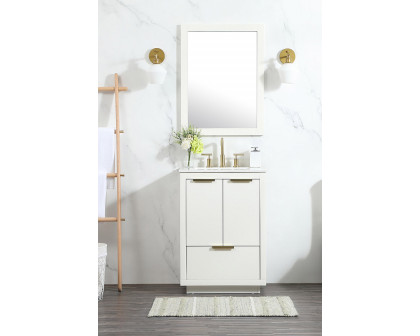 Elegant Bathroom Vanity - White (VF19424WH)