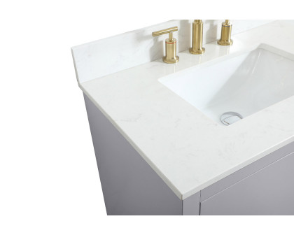 Elegant Bathroom Vanity - Gray (VF19430GR-BS)